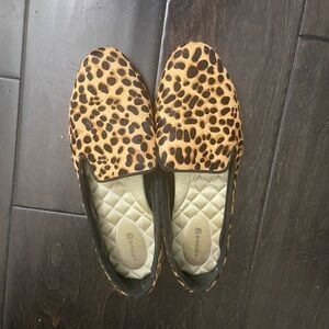 Birdies Leopard Pattern Flats